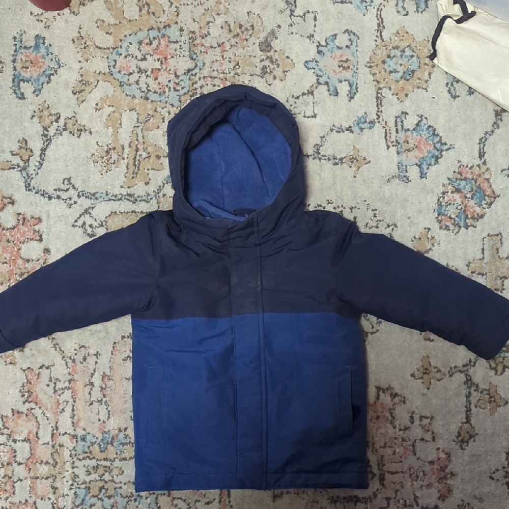 The Children's Place Navy and Royal Blue Puffer Jacket